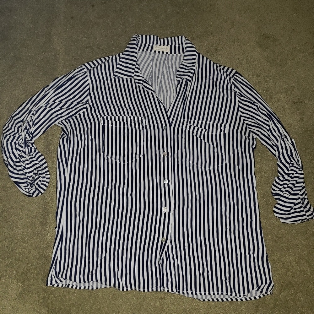 Pin Stripe Blouse